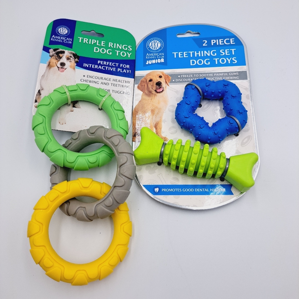 American Kennel Club 3 Piece Dog Toy Set
